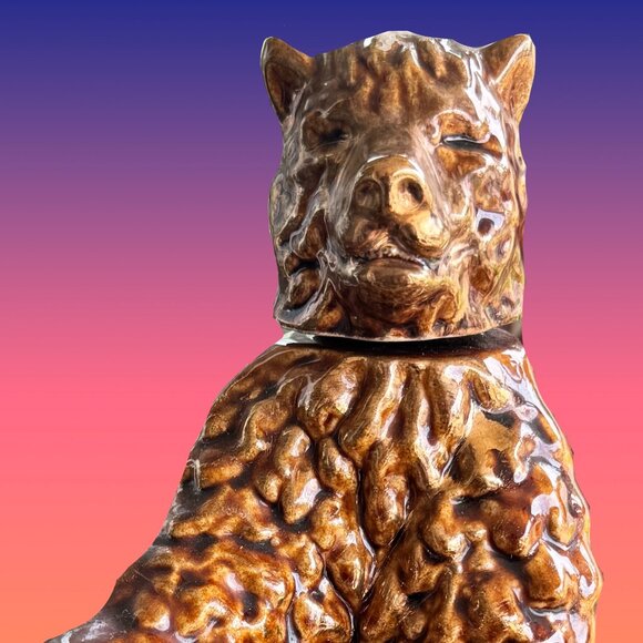 1968 Ezra Brooks "Sippin' Whiskey" grizzly bear decanter - Picture 1 of 6